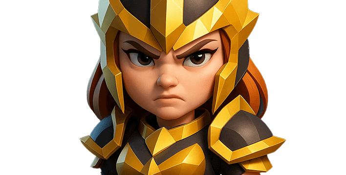 Female warrior character